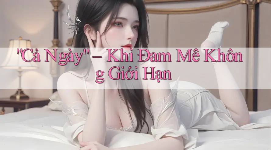“Cả Ngày” – Khi Đam Mê Không Giới Hạn “Cả Ngày” – Khi Đam Mê Không Giới Hạn