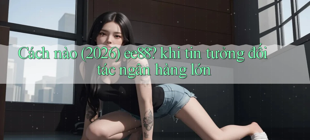 Cách nào (2026) ee88 khi tin tưởng đối tác ngân hàng lớn