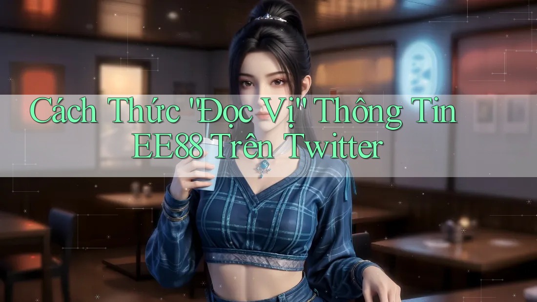 Cách Thức “Đọc Vị” Thông Tin EE88 Trên Twitter Cách Thức “Đọc Vị” Thông Tin EE88 Trên Twitter
