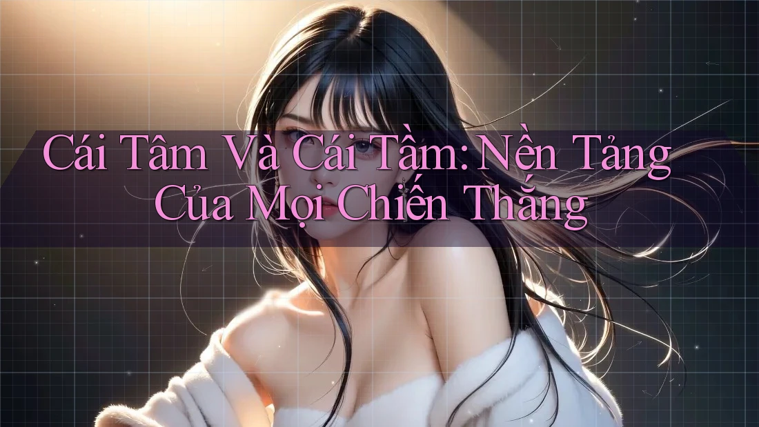 Cái Tâm Và Cái Tầm: Nền Tảng Của Mọi Chiến Thắng Cái Tâm Và Cái Tầm: Nền Tảng Của Mọi Chiến Thắng