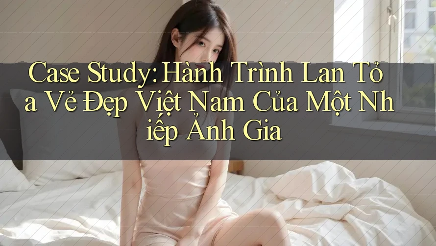 Case Study: Hành Trình Lan Tỏa Vẻ Đẹp Việt Nam Của Một Nhiếp Ảnh Gia Case Study: Hành Trình Lan Tỏa Vẻ Đẹp Việt Nam Của Một Nhiếp Ảnh Gia