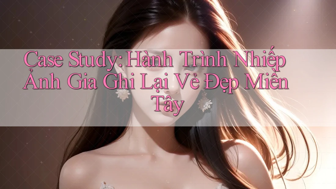 Case Study: Hành Trình Nhiếp Ảnh Gia Ghi Lại Vẻ Đẹp Miền Tây Case Study: Hành Trình Nhiếp Ảnh Gia Ghi Lại Vẻ Đẹp Miền Tây