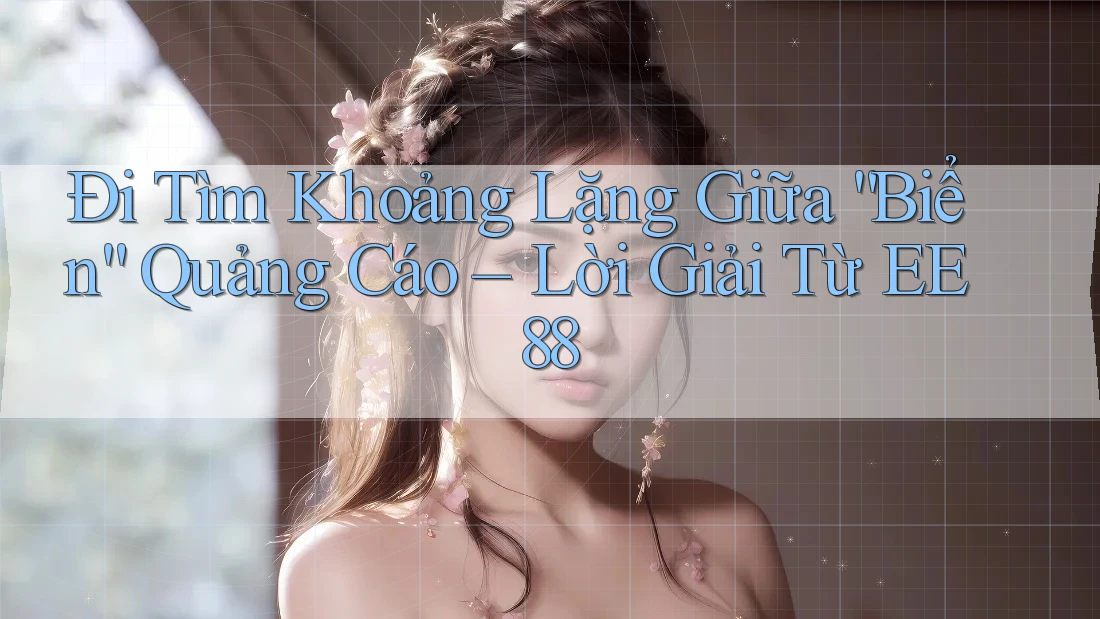 Đi Tìm Khoảng Lặng Giữa “Biển” Quảng Cáo – Lời Giải Từ EE88 Đi Tìm Khoảng Lặng Giữa “Biển” Quảng Cáo – Lời Giải Từ EE88