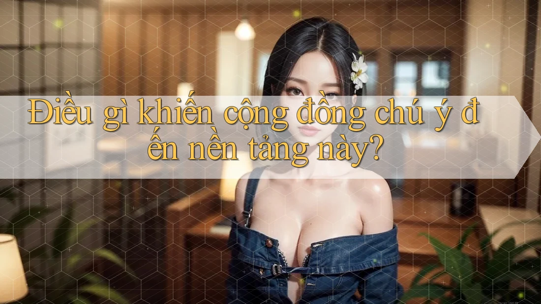 Điều gì khiến cộng đồng chú ý đến nền tảng này? Điều gì khiến cộng đồng chú ý đến nền tảng này?