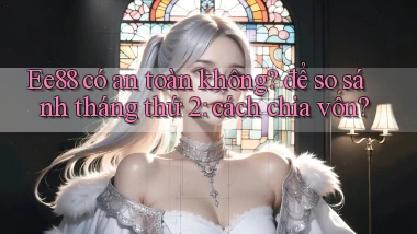 Ee88 có an toàn không để so sánh tháng thứ 2 cách chia vốn
