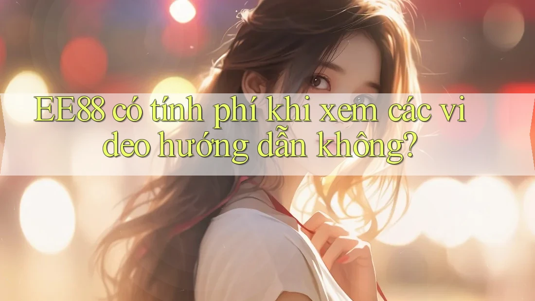 EE88 có tính phí khi xem các video hướng dẫn không? EE88 có tính phí khi xem các video hướng dẫn không?