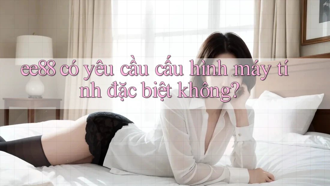 ee88 có yêu cầu cấu hình máy tính đặc biệt không? ee88 có yêu cầu cấu hình máy tính đặc biệt không?