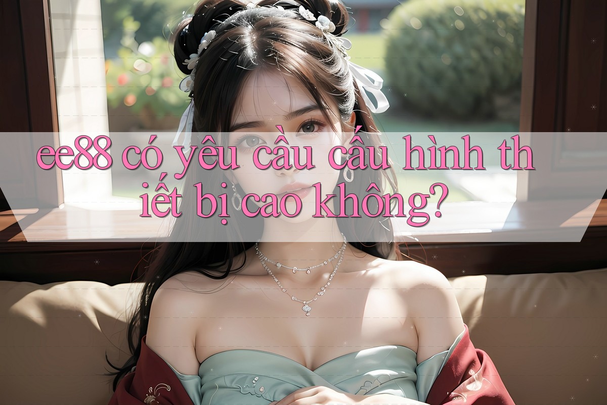 ee88 có yêu cầu cấu hình thiết bị cao không? ee88 có yêu cầu cấu hình thiết bị cao không?