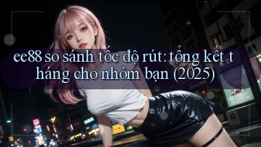 ee88 so sánh tốc độ rút tổng kết tháng cho nhóm bạn (2025)