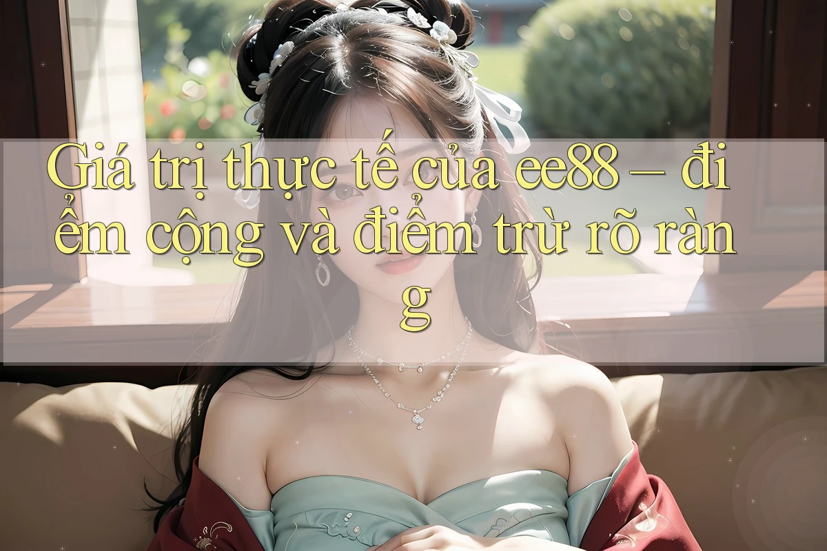 Giá trị thực tế của ee88 – điểm cộng và điểm trừ rõ ràng Giá trị thực tế của ee88 – điểm cộng và điểm trừ rõ ràng