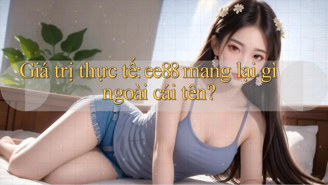 Giá trị thực tế: ee88 mang lại gì ngoài cái tên?