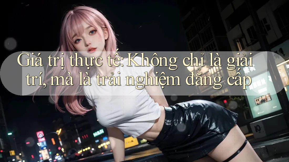 Giá trị thực tế: Không chỉ là giải trí, mà là trải nghiệm đẳng cấp Giá trị thực tế: Không chỉ là giải trí, mà là trải nghiệm đẳng cấp