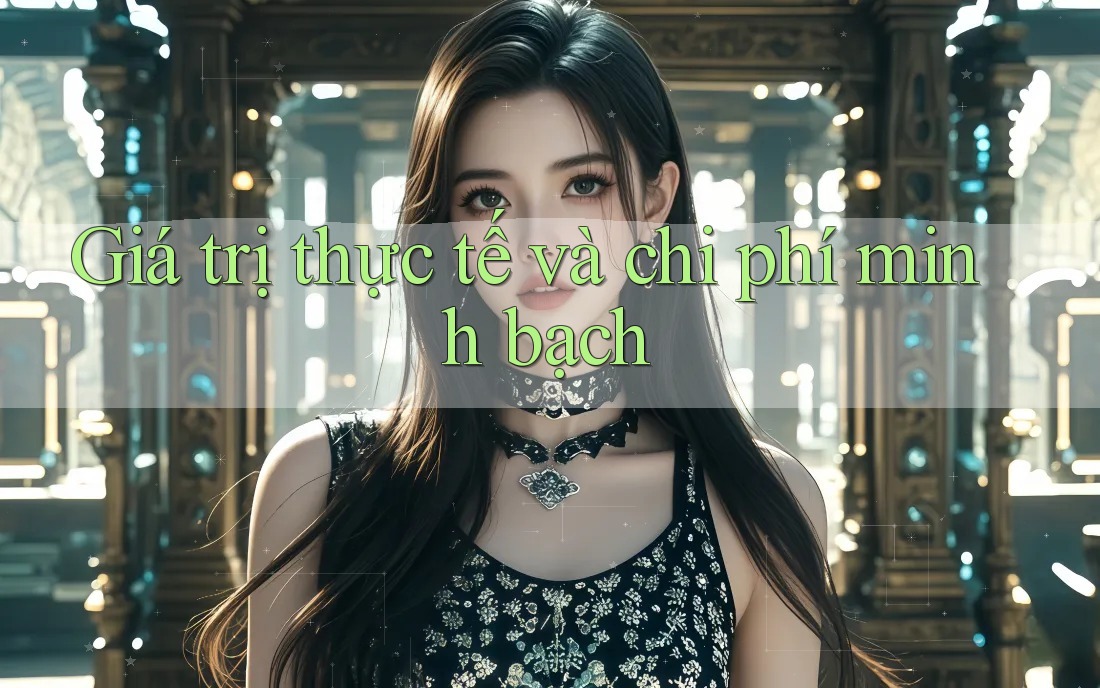 Giá trị thực tế và chi phí minh bạch Giá trị thực tế và chi phí minh bạch