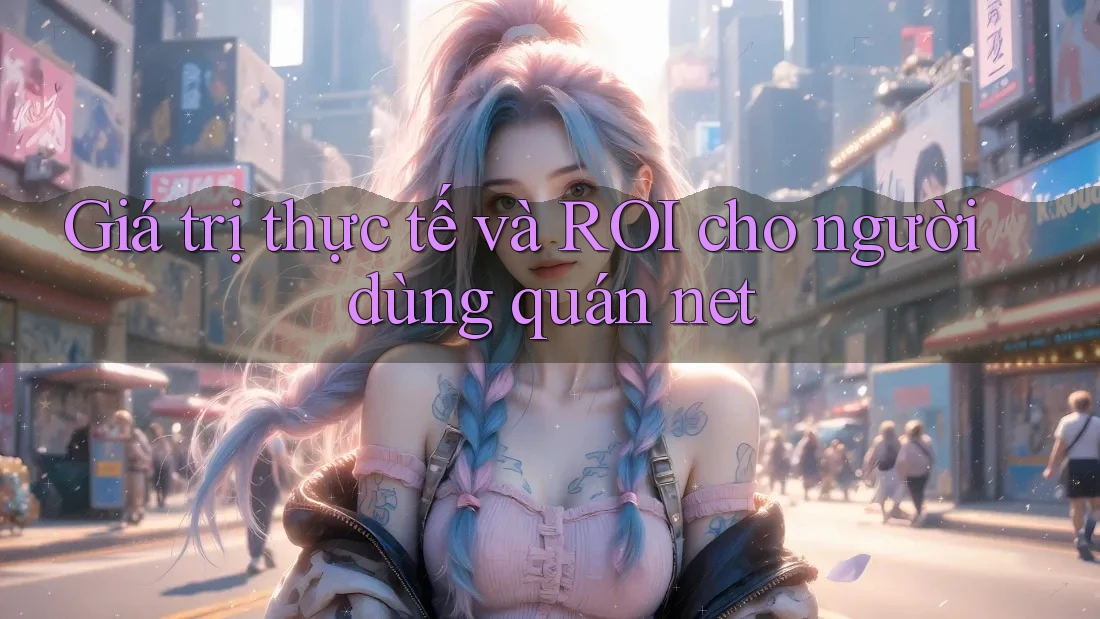 Giá trị thực tế và ROI cho người dùng quán net Giá trị thực tế và ROI cho người dùng quán net