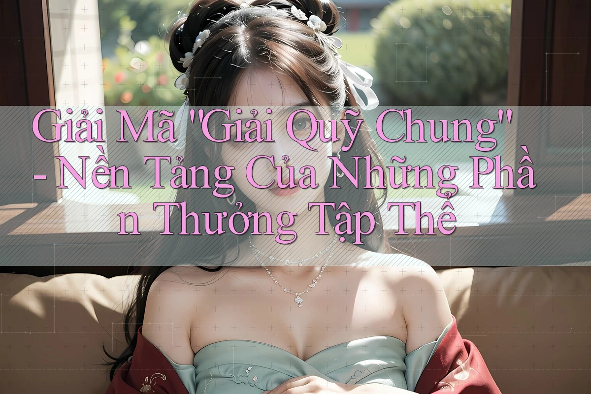 Giải Mã “Giải Quỹ Chung” - Nền Tảng Của Những Phần Thưởng Tập Thể Giải Mã “Giải Quỹ Chung” - Nền Tảng Của Những Phần Thưởng Tập Thể