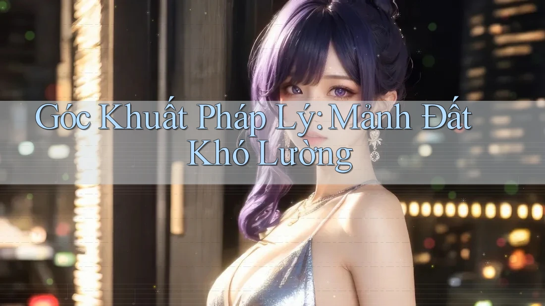 Góc Khuất Pháp Lý: Mảnh Đất Khó Lường Góc Khuất Pháp Lý: Mảnh Đất Khó Lường