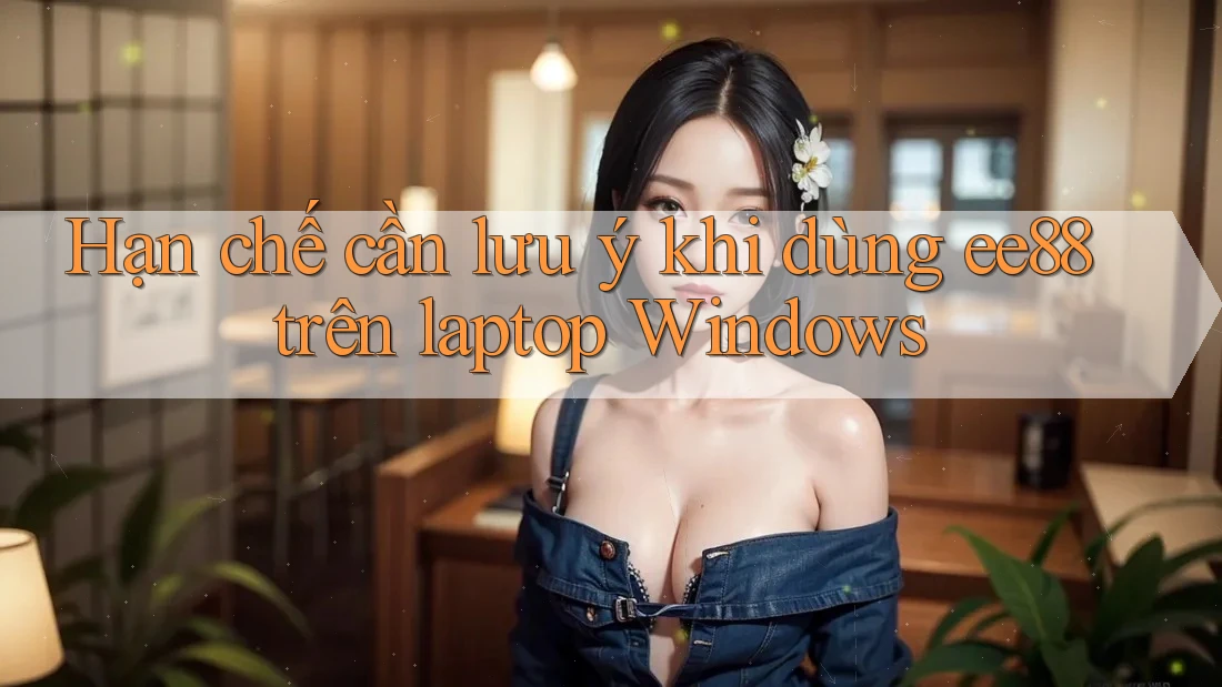 Hạn chế cần lưu ý khi dùng ee88 trên laptop Windows Hạn chế cần lưu ý khi dùng ee88 trên laptop Windows