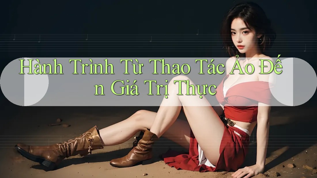 Hành Trình Từ Thao Tác Ảo Đến Giá Trị Thực Hành Trình Từ Thao Tác Ảo Đến Giá Trị Thực