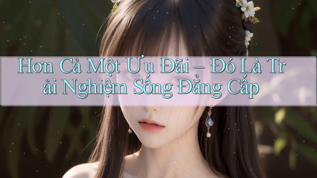 Hơn Cả Một Ưu Đãi – Đó Là Trải Nghiệm Sống Đẳng Cấp Hơn Cả Một Ưu Đãi – Đó Là Trải Nghiệm Sống Đẳng Cấp