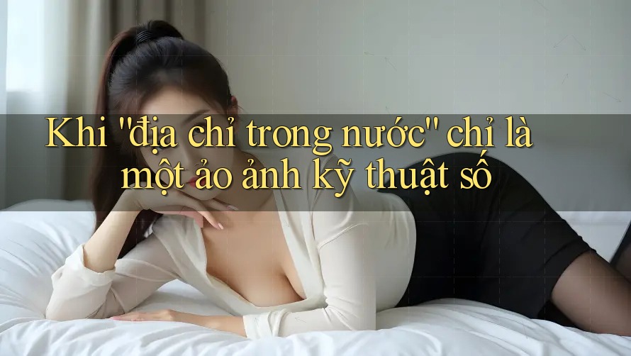 Khi “địa chỉ trong nước” chỉ là một ảo ảnh kỹ thuật số Khi “địa chỉ trong nước” chỉ là một ảo ảnh kỹ thuật số