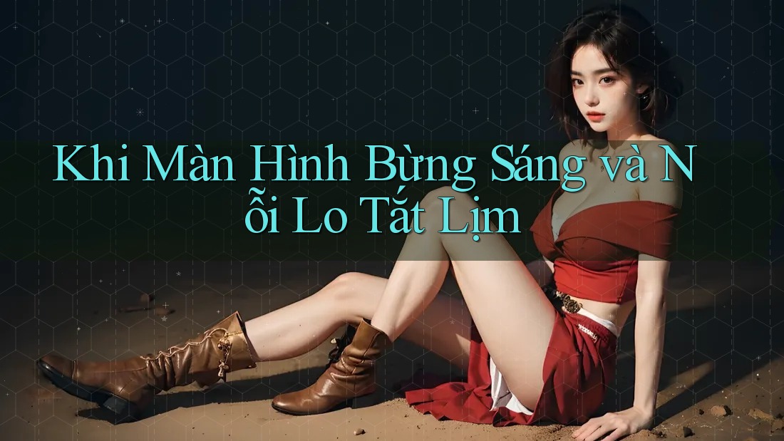 Khi Màn Hình Bừng Sáng và Nỗi Lo Tắt Lịm Khi Màn Hình Bừng Sáng và Nỗi Lo Tắt Lịm