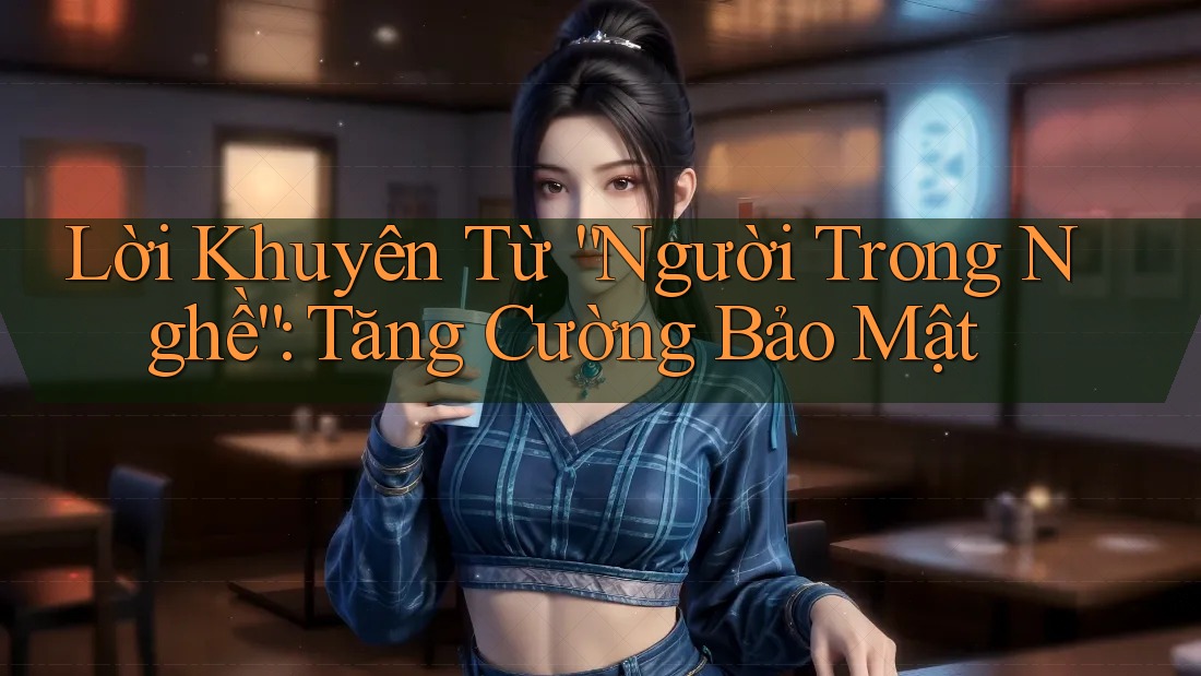 Lời Khuyên Từ “Người Trong Nghề”: Tăng Cường Bảo Mật