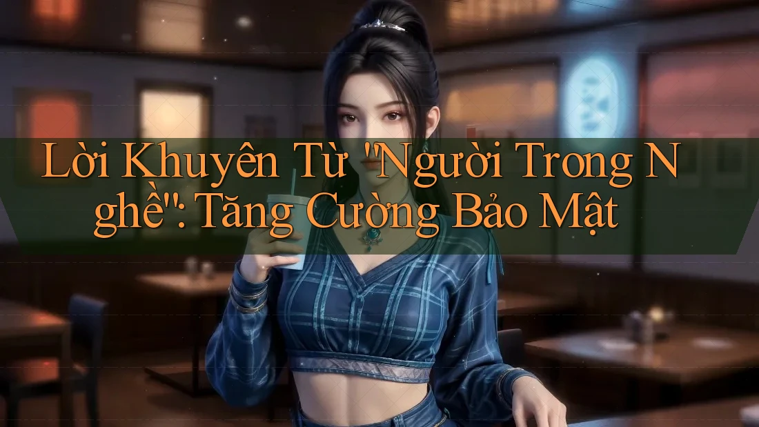 Lời Khuyên Từ “Người Trong Nghề”: Tăng Cường Bảo Mật Lời Khuyên Từ “Người Trong Nghề”: Tăng Cường Bảo Mật