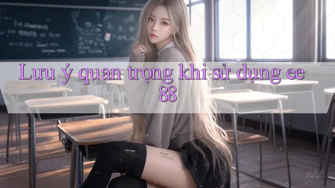 Lưu ý quan trọng khi sử dụng ee88 Lưu ý quan trọng khi sử dụng ee88