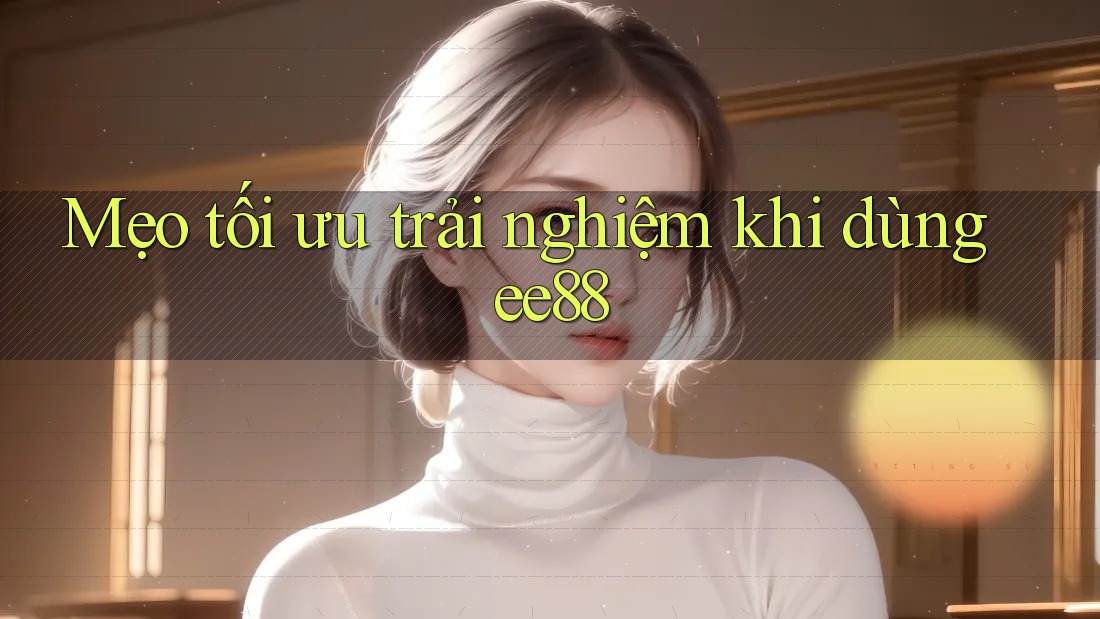 Mẹo tối ưu trải nghiệm khi dùng ee88 Mẹo tối ưu trải nghiệm khi dùng ee88