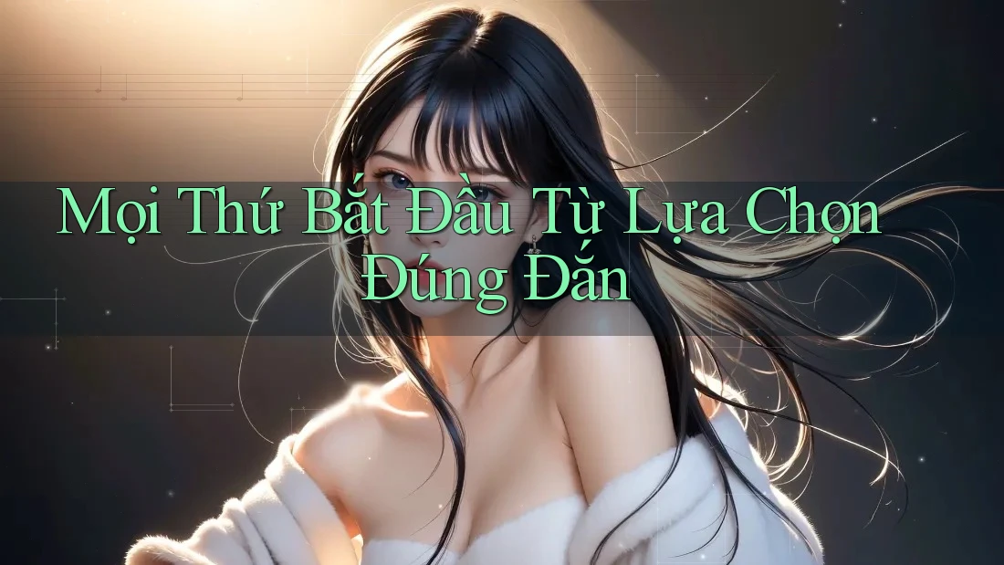 Mọi Thứ Bắt Đầu Từ Lựa Chọn Đúng Đắn Mọi Thứ Bắt Đầu Từ Lựa Chọn Đúng Đắn