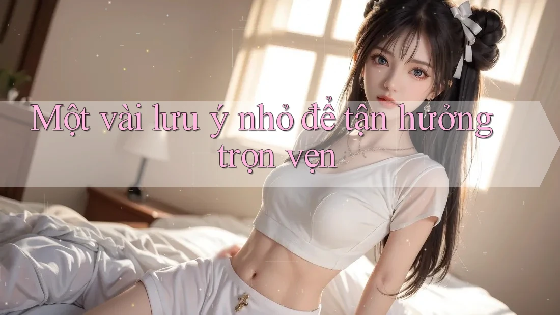 Một vài lưu ý nhỏ để tận hưởng trọn vẹn Một vài lưu ý nhỏ để tận hưởng trọn vẹn