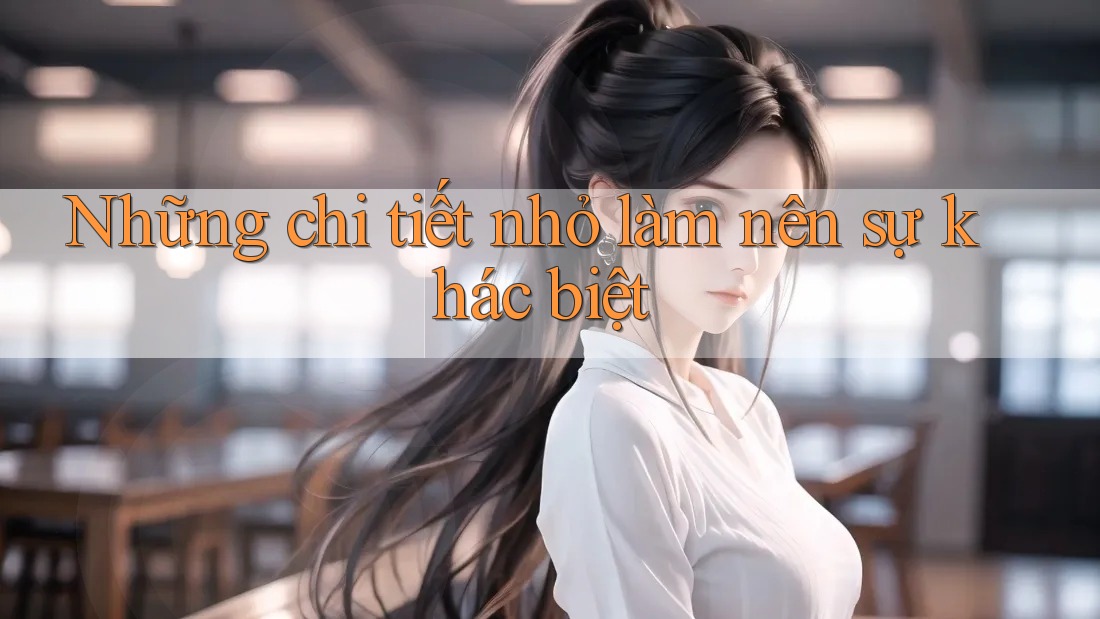 Những chi tiết nhỏ làm nên sự khác biệt Những chi tiết nhỏ làm nên sự khác biệt