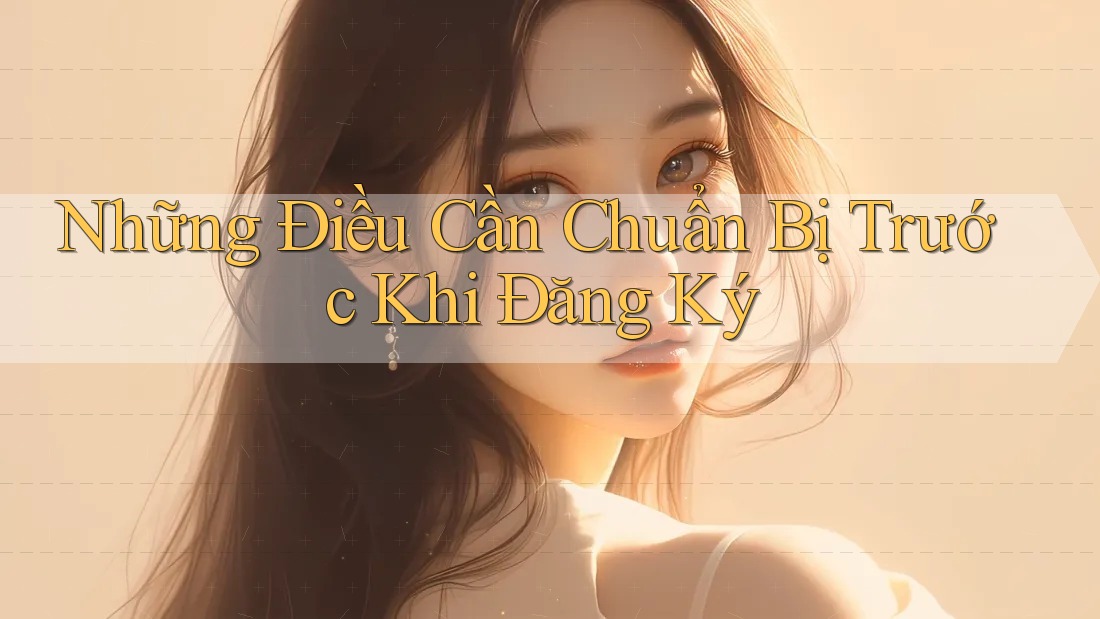 Những Điều Cần Chuẩn Bị Trước Khi Đăng Ký Những Điều Cần Chuẩn Bị Trước Khi Đăng Ký