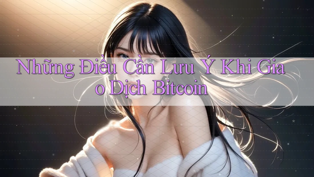 Những Điều Cần Lưu Ý Khi Giao Dịch Bitcoin