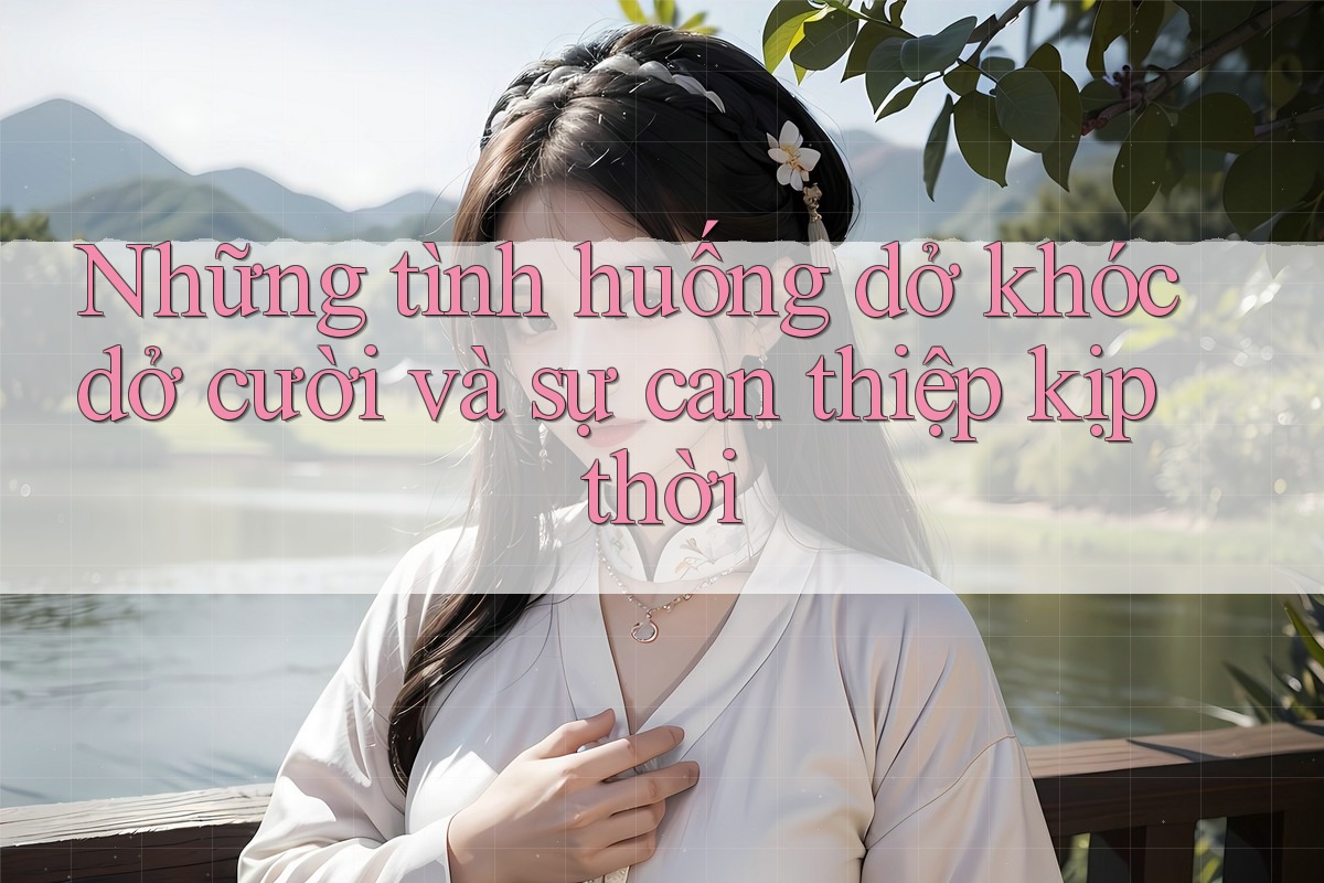 Những tình huống dở khóc dở cười và sự can thiệp kịp thời Những tình huống dở khóc dở cười và sự can thiệp kịp thời