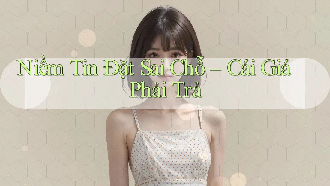 Niềm Tin Đặt Sai Chỗ – Cái Giá Phải Trả Niềm Tin Đặt Sai Chỗ – Cái Giá Phải Trả