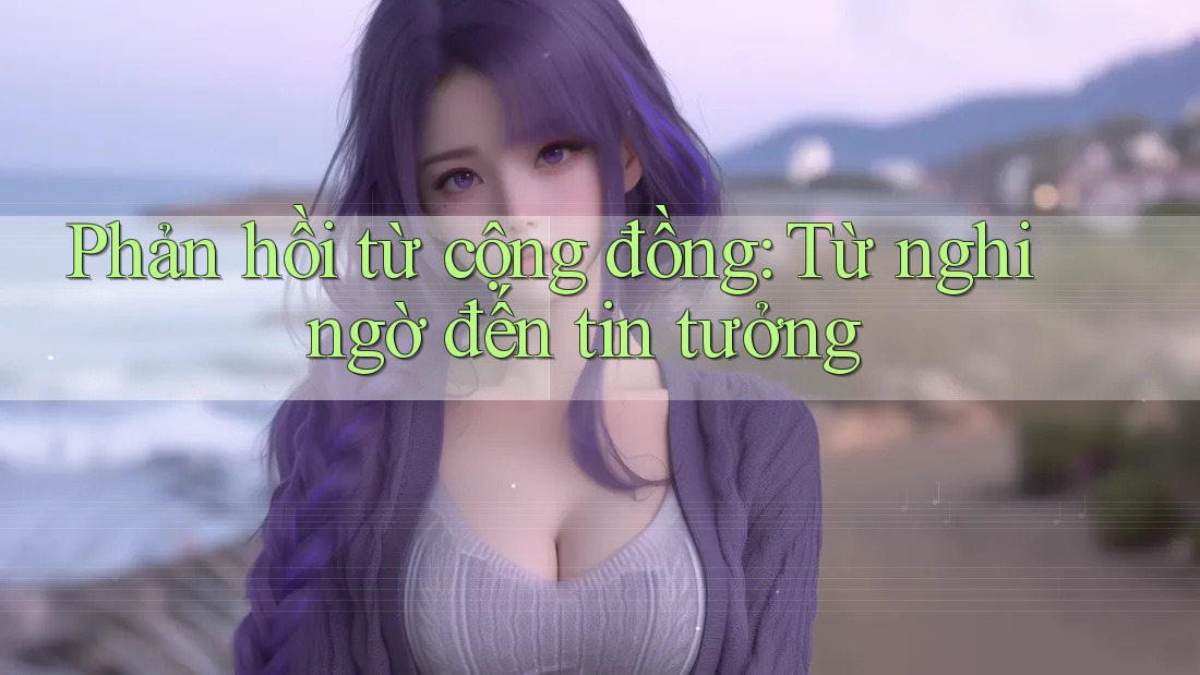 Phản hồi từ cộng đồng: từ nghi ngờ đến tin tưởng Phản hồi từ cộng đồng: từ nghi ngờ đến tin tưởng