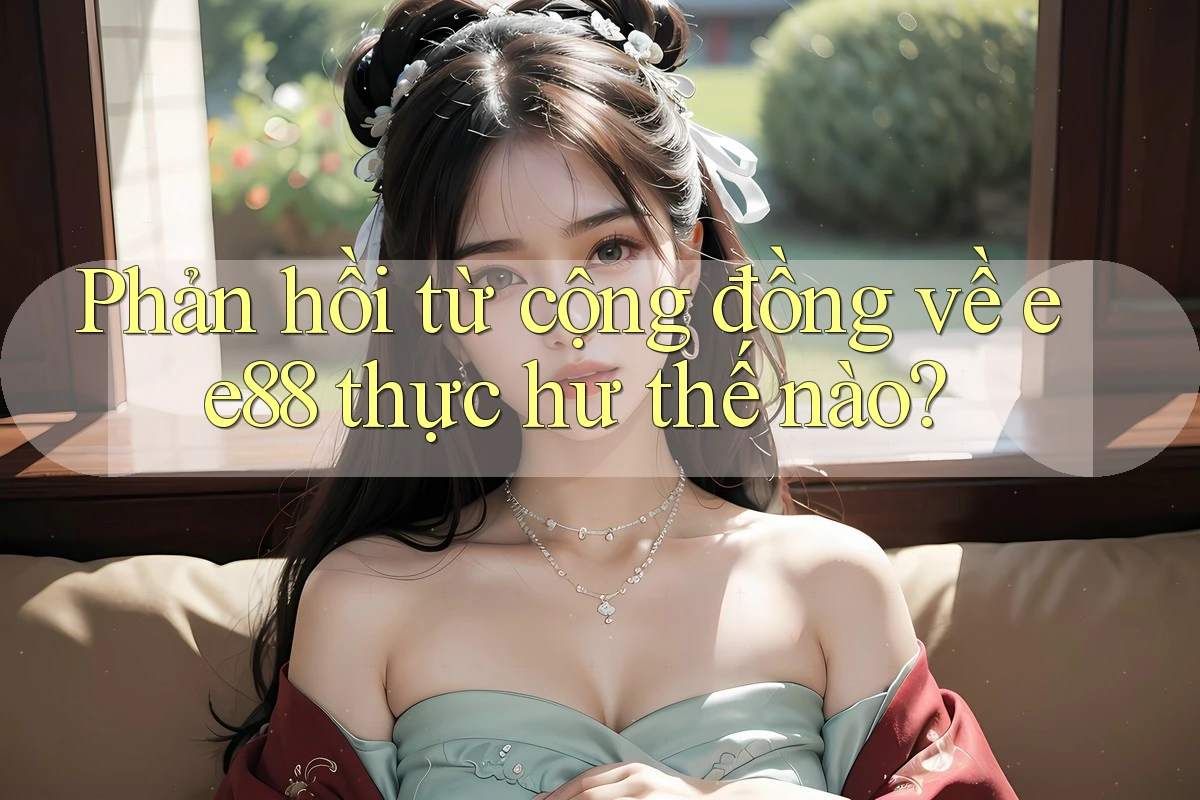 Phản hồi từ cộng đồng về ee88 thực hư thế nào? Phản hồi từ cộng đồng về ee88 thực hư thế nào?