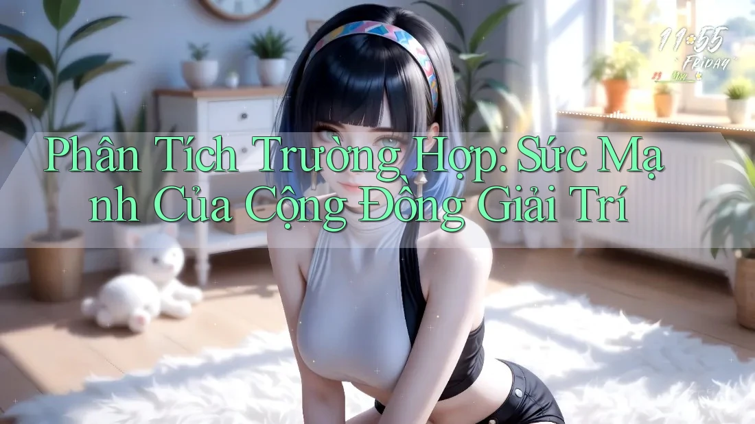 Phân Tích Trường Hợp: Sức Mạnh Của Cộng Đồng Giải Trí Phân Tích Trường Hợp: Sức Mạnh Của Cộng Đồng Giải Trí