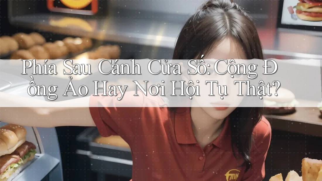 Phía Sau Cánh Cửa Số: Cộng Đồng Ảo Hay Nơi Hội Tụ Thật? Phía Sau Cánh Cửa Số: Cộng Đồng Ảo Hay Nơi Hội Tụ Thật?