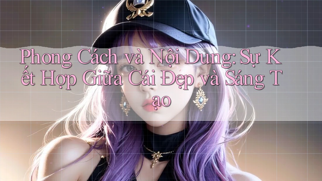 Phong Cách và Nội Dung: Sự Kết Hợp Giữa Cái Đẹp và Sáng Tạo Phong Cách và Nội Dung: Sự Kết Hợp Giữa Cái Đẹp và Sáng Tạo