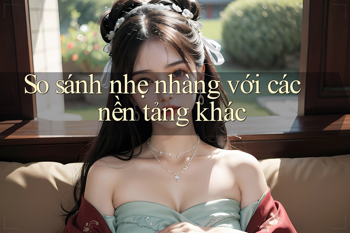 So sánh nhẹ nhàng với các nền tảng khác So sánh nhẹ nhàng với các nền tảng khác