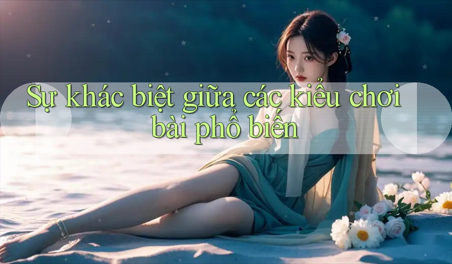 Sự khác biệt giữa các kiểu chơi bài phổ biến Sự khác biệt giữa các kiểu chơi bài phổ biến