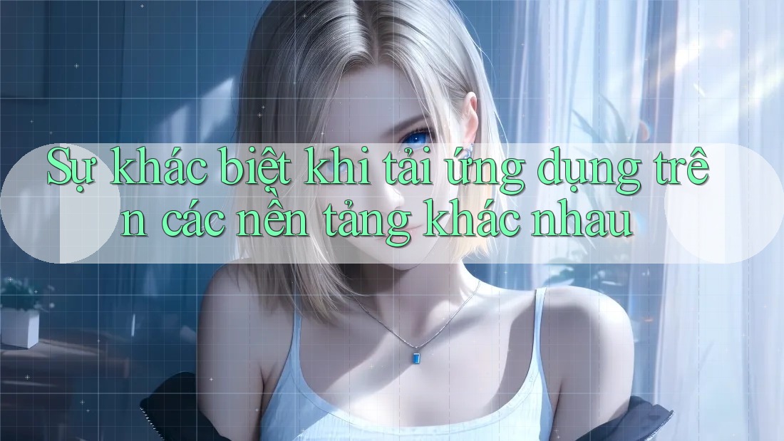 Sự khác biệt khi tải ứng dụng trên các nền tảng khác nhau Sự khác biệt khi tải ứng dụng trên các nền tảng khác nhau