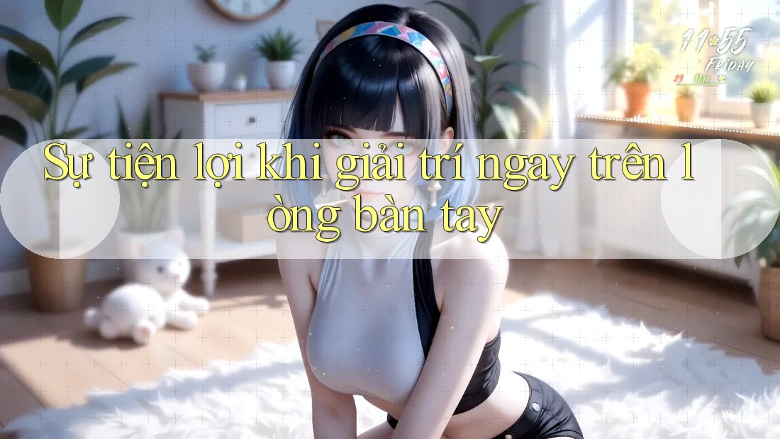 Sự tiện lợi khi giải trí ngay trên lòng bàn tay Sự tiện lợi khi giải trí ngay trên lòng bàn tay