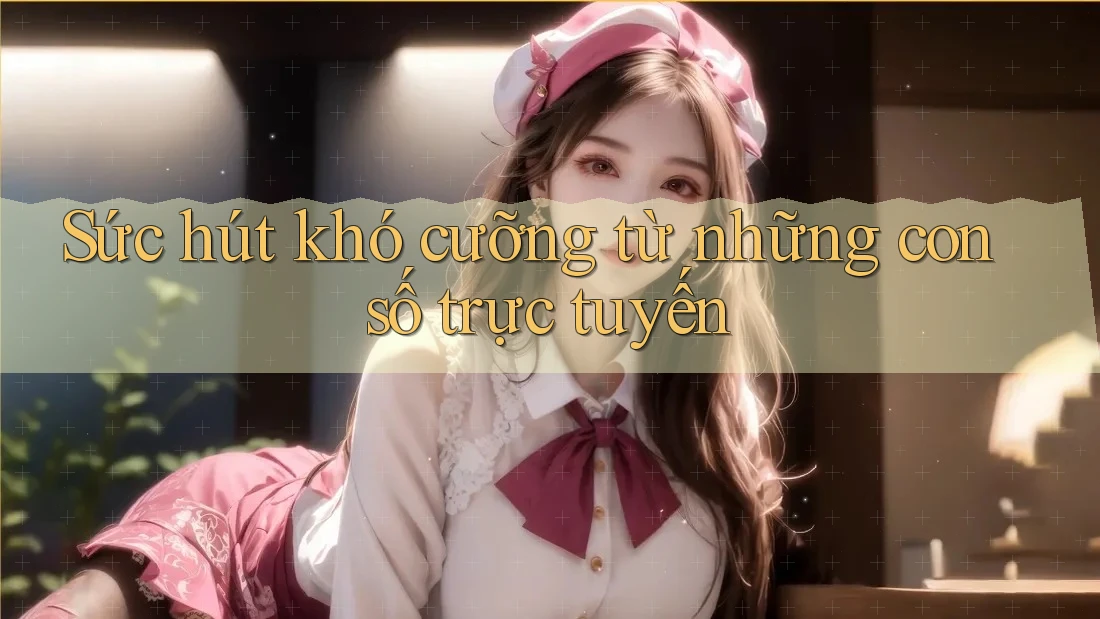 Sức hút khó cưỡng từ những con số trực tuyến Sức hút khó cưỡng từ những con số trực tuyến