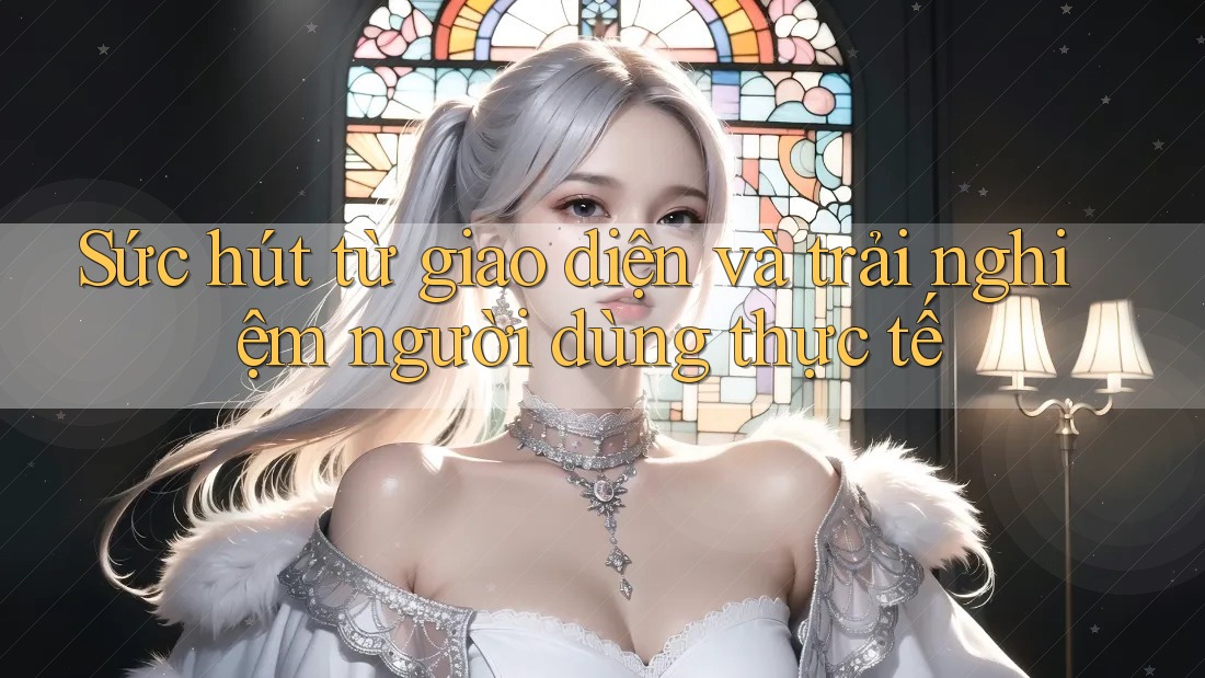 Sức hút từ giao diện và trải nghiệm người dùng thực tế Sức hút từ giao diện và trải nghiệm người dùng thực tế