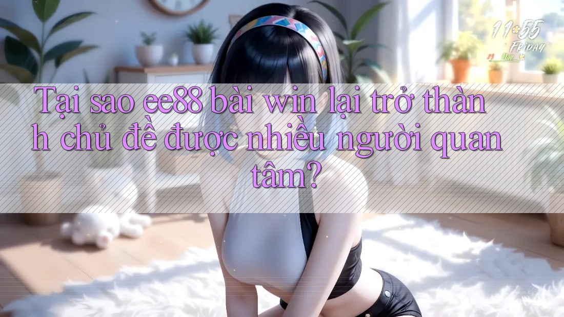 Tại sao ee88 bài win lại trở thành chủ đề được nhiều người quan tâm? Tại sao ee88 bài win lại trở thành chủ đề được nhiều người quan tâm?