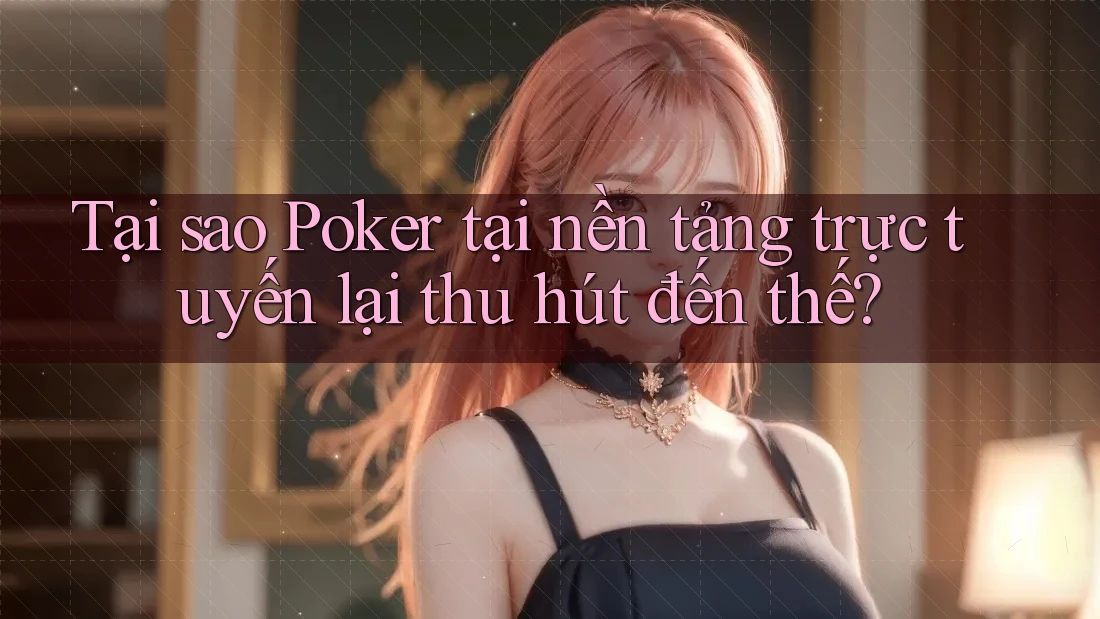 Tại sao Poker tại nền tảng trực tuyến lại thu hút đến thế? Tại sao Poker tại nền tảng trực tuyến lại thu hút đến thế?